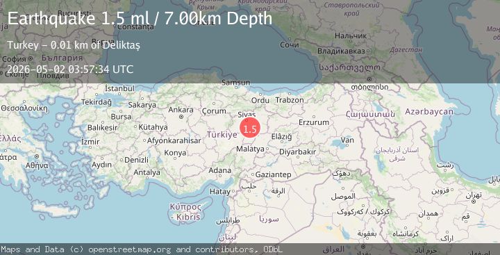 Map of CENTRAL TURKEY