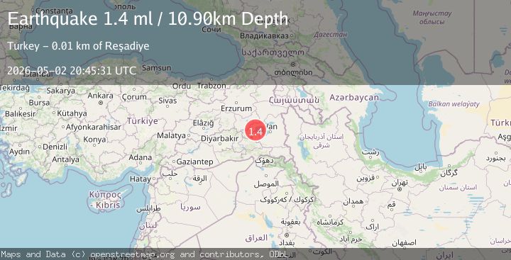 Map of EASTERN TURKEY
