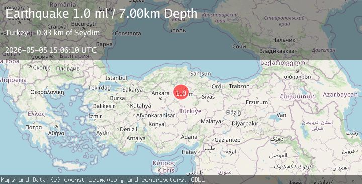 Map of CENTRAL TURKEY