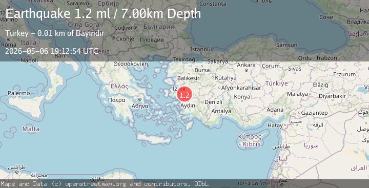 Map of WESTERN TURKEY