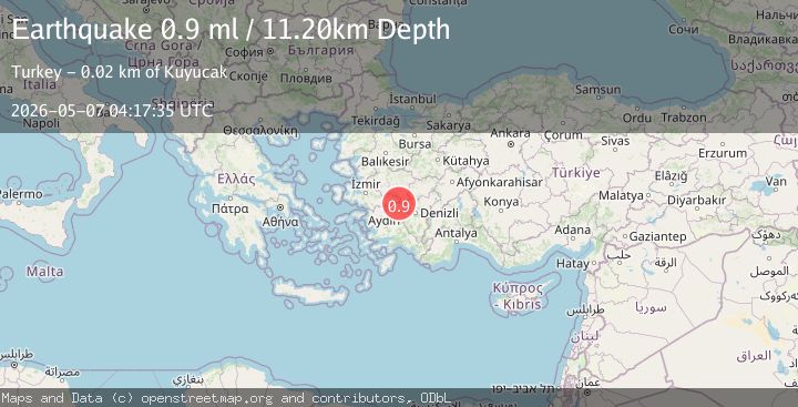 Map of WESTERN TURKEY