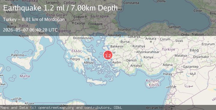 Map of NEAR THE COAST OF WESTERN TURKEY