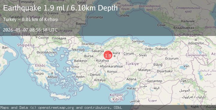 Map of WESTERN TURKEY