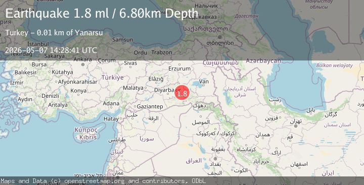 Map of EASTERN TURKEY