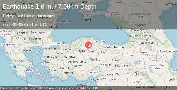 Map of CENTRAL TURKEY