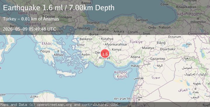Map of WESTERN TURKEY