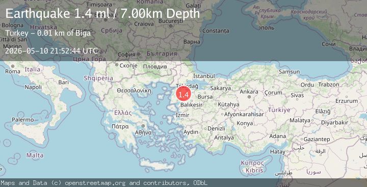Map of WESTERN TURKEY