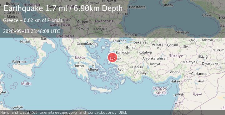 Map of NEAR THE COAST OF WESTERN TURKEY