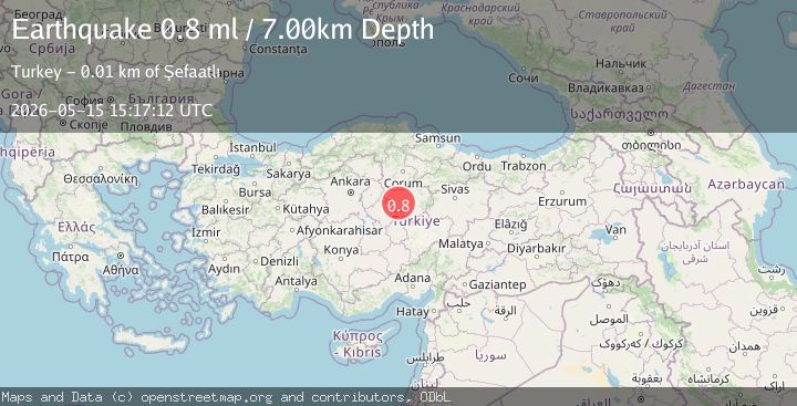Map of CENTRAL TURKEY