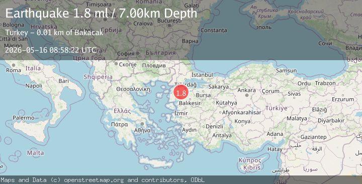 Map of WESTERN TURKEY