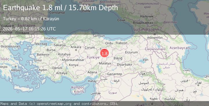 Map of CENTRAL TURKEY