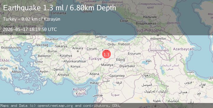 Map of CENTRAL TURKEY