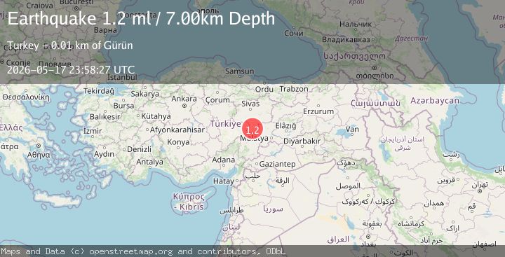 Map of CENTRAL TURKEY