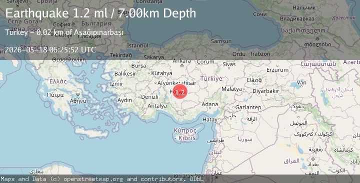 Map of CENTRAL TURKEY