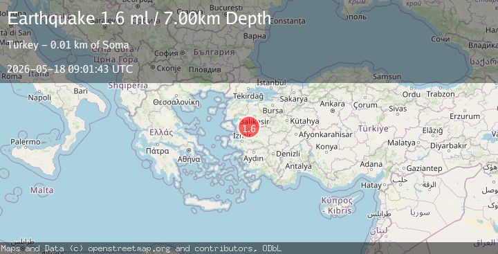 Map of WESTERN TURKEY