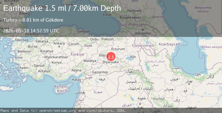 Map of EASTERN TURKEY