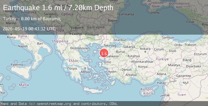 Map of NEAR THE COAST OF WESTERN TURKEY