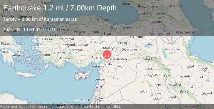 Map of CENTRAL TURKEY