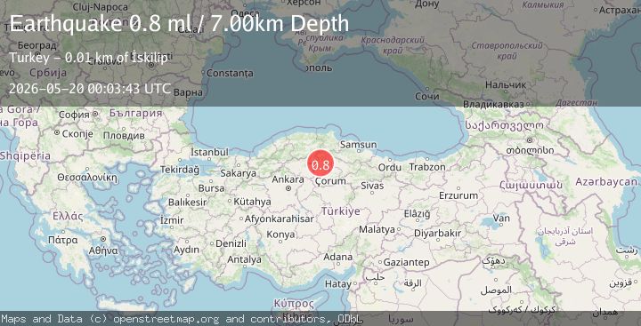 Map of CENTRAL TURKEY