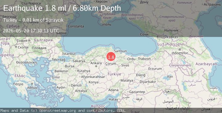 Map of CENTRAL TURKEY
