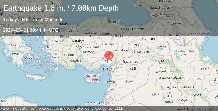 Map of CENTRAL TURKEY