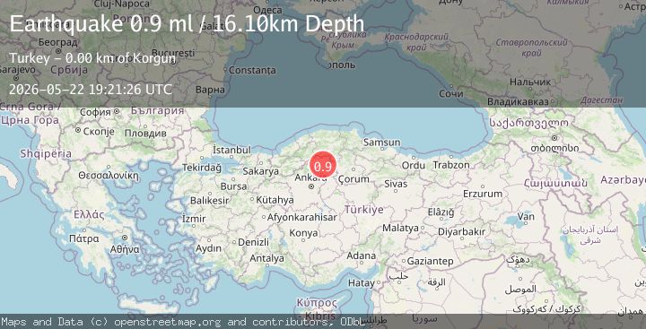 Map of CENTRAL TURKEY
