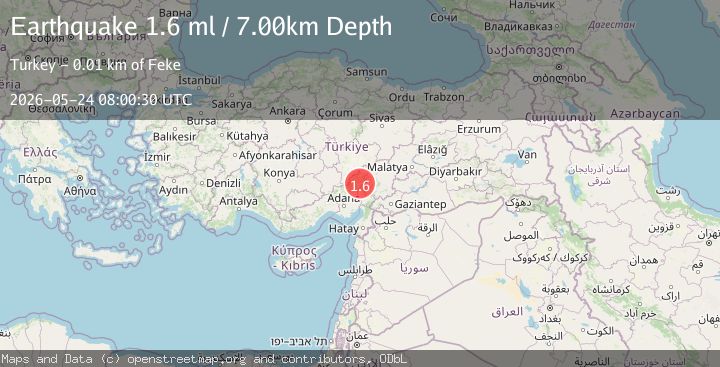 Map of CENTRAL TURKEY