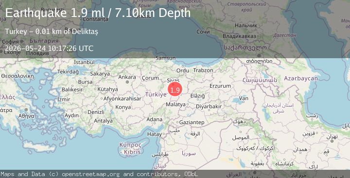 Map of CENTRAL TURKEY
