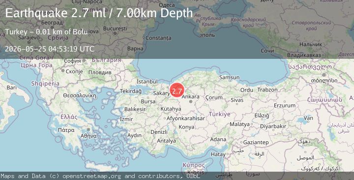 Map of WESTERN TURKEY