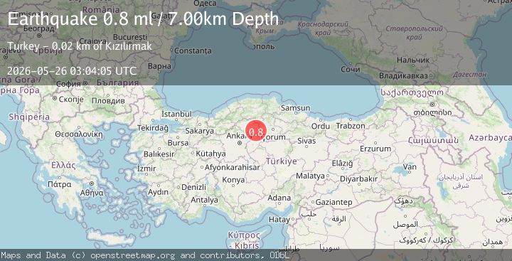 Map of CENTRAL TURKEY