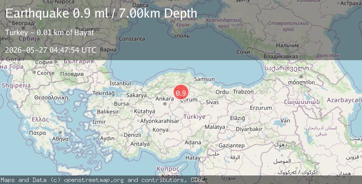 Map of CENTRAL TURKEY
