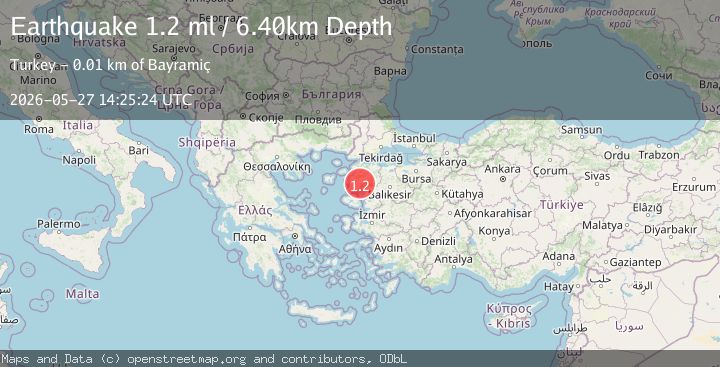 Map of NEAR THE COAST OF WESTERN TURKEY