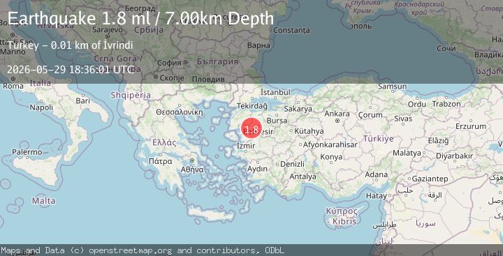 Map of WESTERN TURKEY