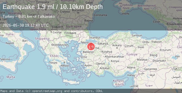 Map of WESTERN TURKEY