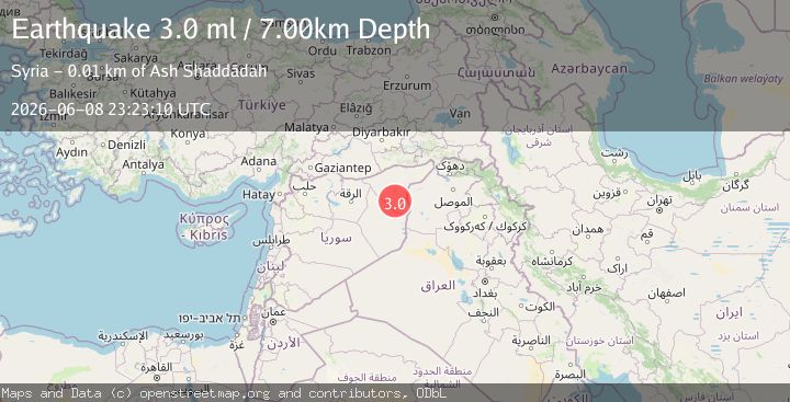 Map of SYRIA