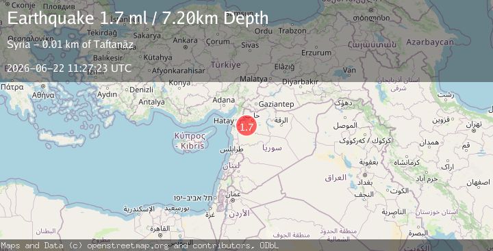 Map of SYRIA