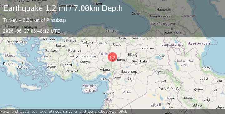 Map of CENTRAL TURKEY
