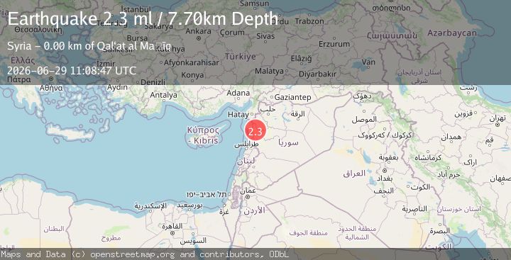 Map of SYRIA