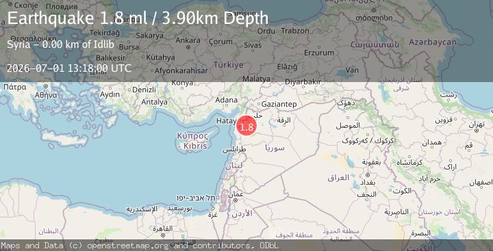 Map of SYRIA