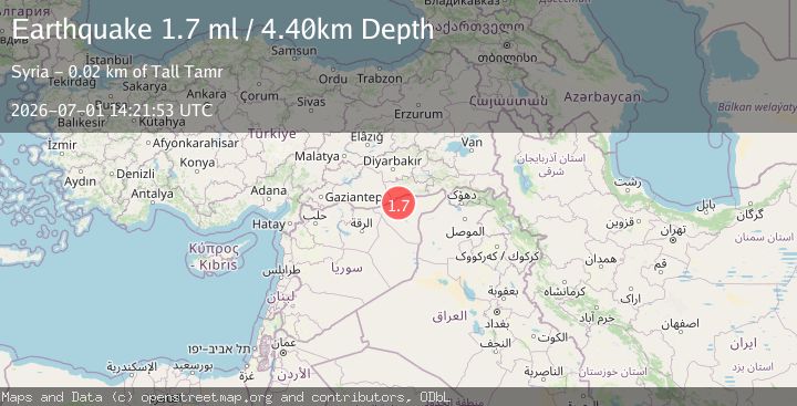 Map of SYRIA