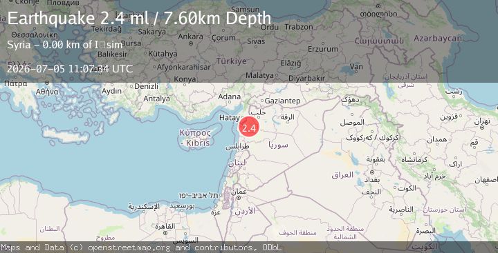 Map of SYRIA