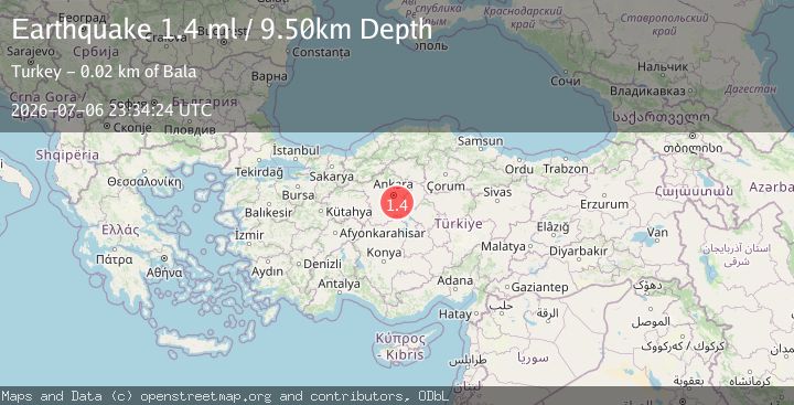 Map of CENTRAL TURKEY