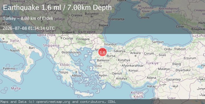 Map of WESTERN TURKEY