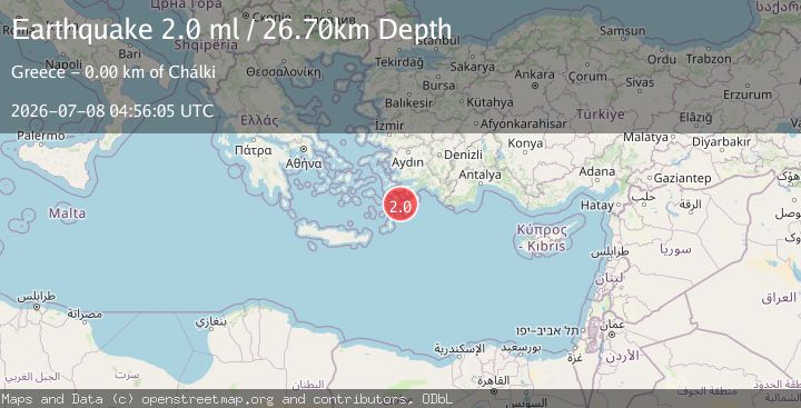 Map of DODECANESE IS.-TURKEY BORDER REG