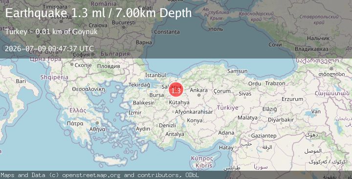 Map of WESTERN TURKEY