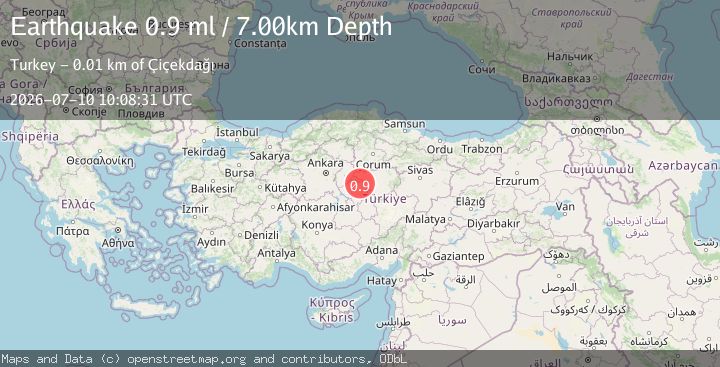 Map of CENTRAL TURKEY