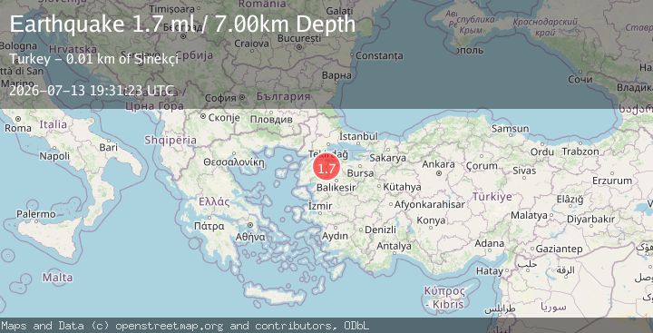 Map of WESTERN TURKEY