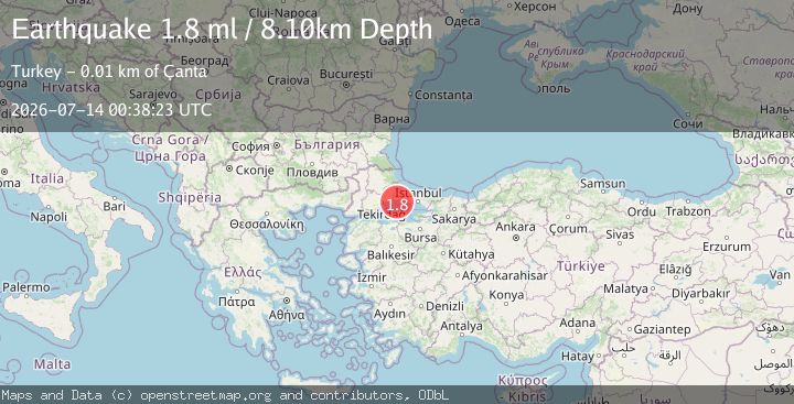 Map of WESTERN TURKEY