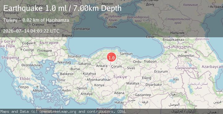 Map of CENTRAL TURKEY