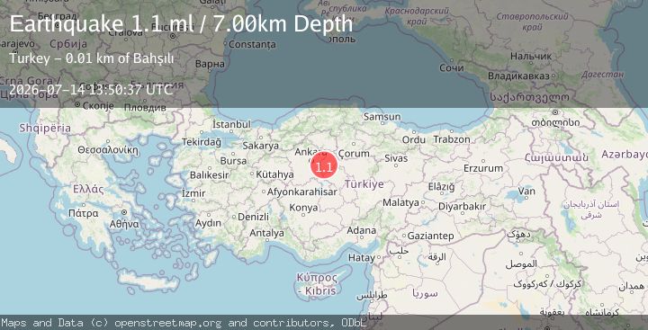 Map of CENTRAL TURKEY